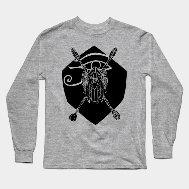 SG1 Ra Horus Guard Crest Long Sleeve T-Shirt by Joseph Baker